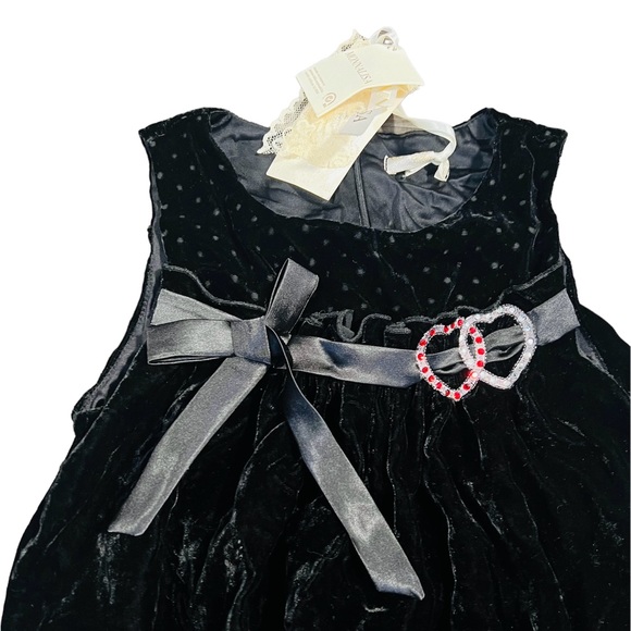 MONNALISA*Black Velvet Dress**Age 10**$271 - Picture 4 of 10